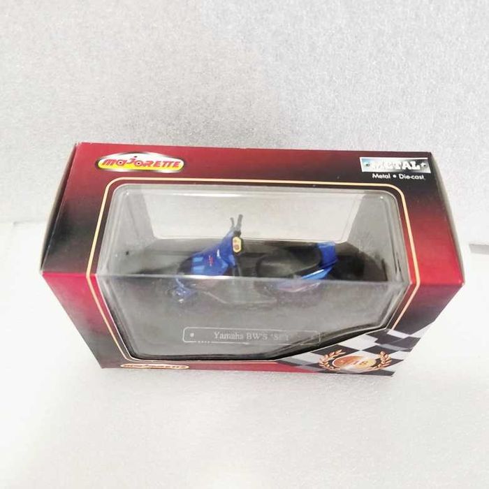 Majorette Yamaha BW'S SPY escala 1/18 na caixa