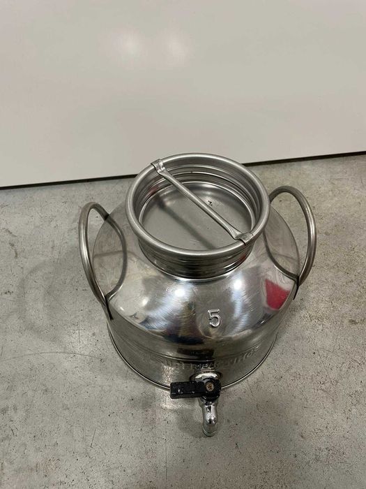 Garrafão / Recipiente Inox com Torneira - 5 Litros