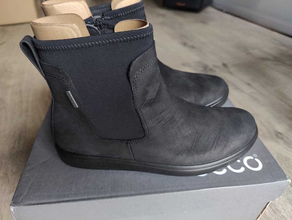 ECCO Soft 7 Tred Chelsea botki damskie Gore-Tex r. 38