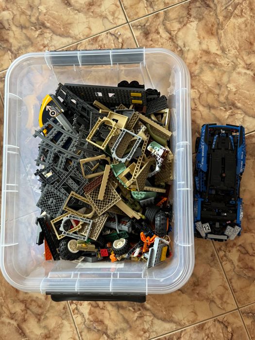 LEGO MIX ok. 4,5 kg – Harry Potter, City, Technic, Creator