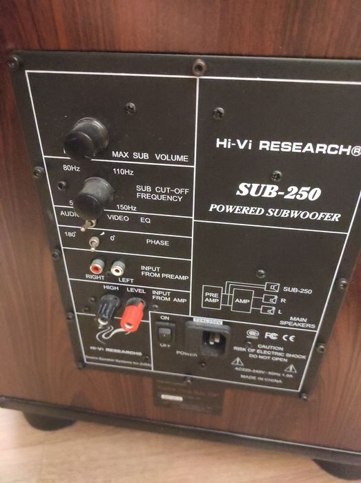 Акустична система. Домашній кінотеатр, музикальні колонки