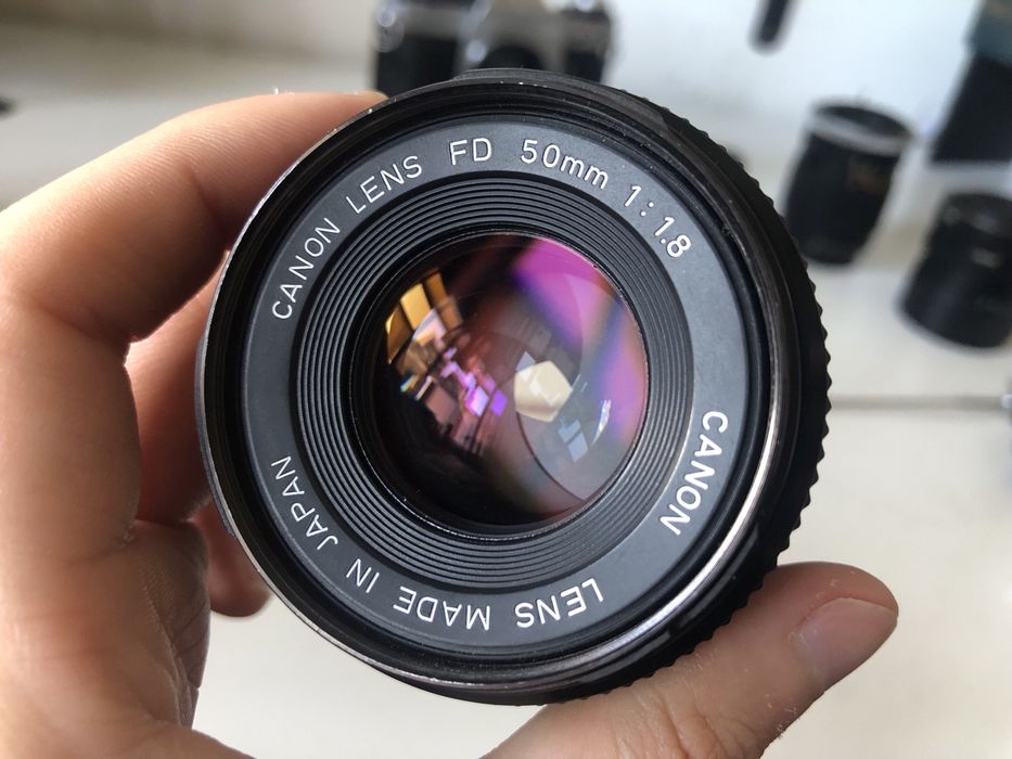 Canon AE1-Program + Canon FD 28-55mm + Canon FD 50mm + Canon FL 135mm