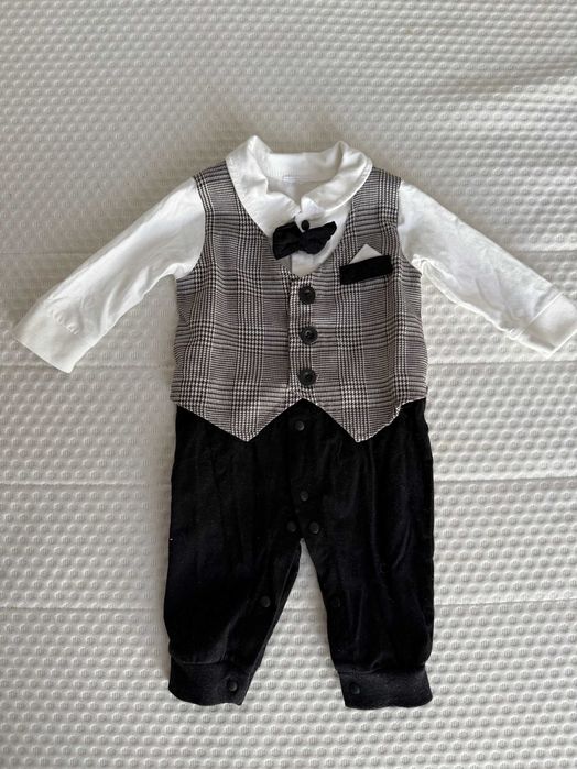 Ubranko dla niemowlaka - garnitur chłopięcy - rozmiar 68
