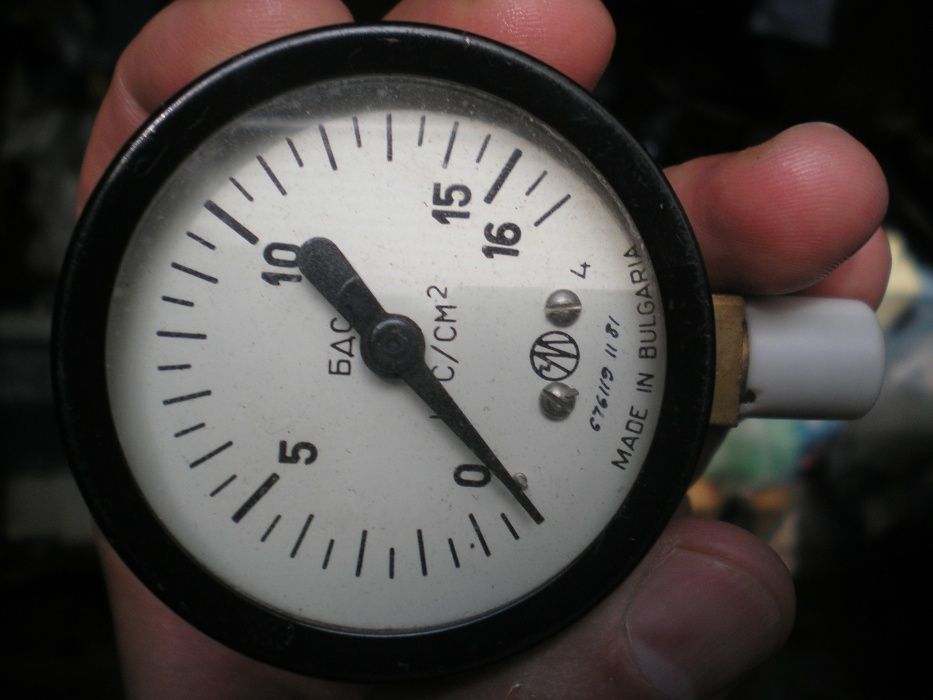 Манометр 16 Атмосфер (16 КГс см кв)