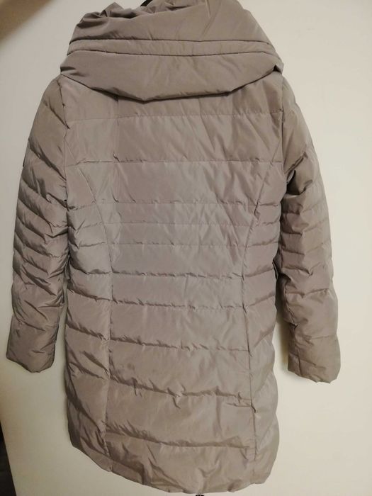 parka puchowa Monnari L 40 płaszcz puchowy Monnari L 40 szara