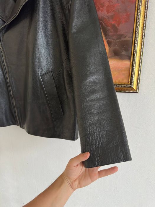 Новая Кожаная куртка косуха Zara оригинал Размер L