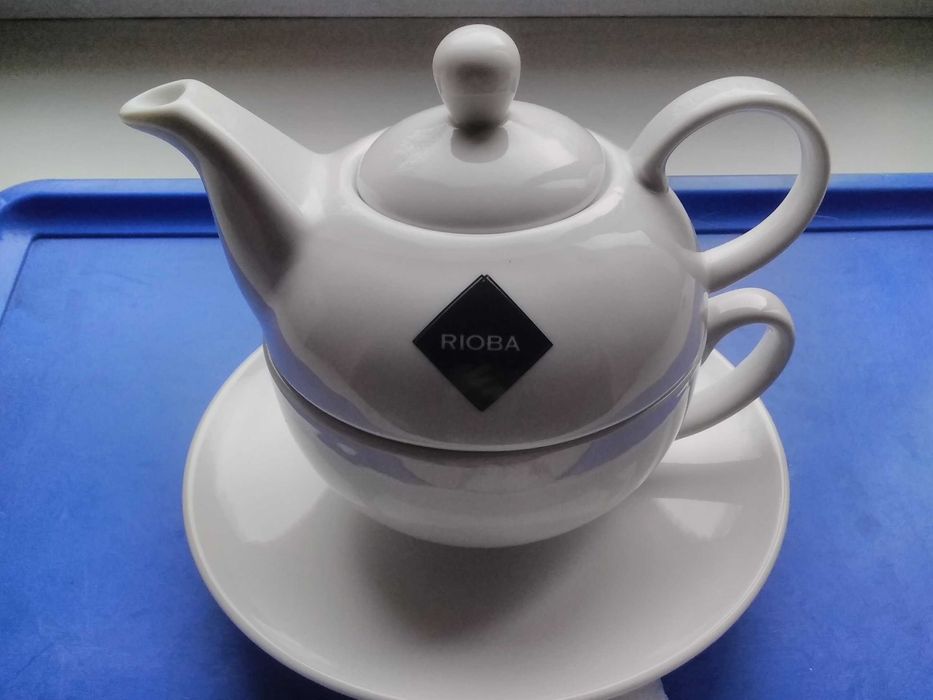 Набір чайний RIOBA (Егоїст) 3 предмета. Фарфор. Китай.