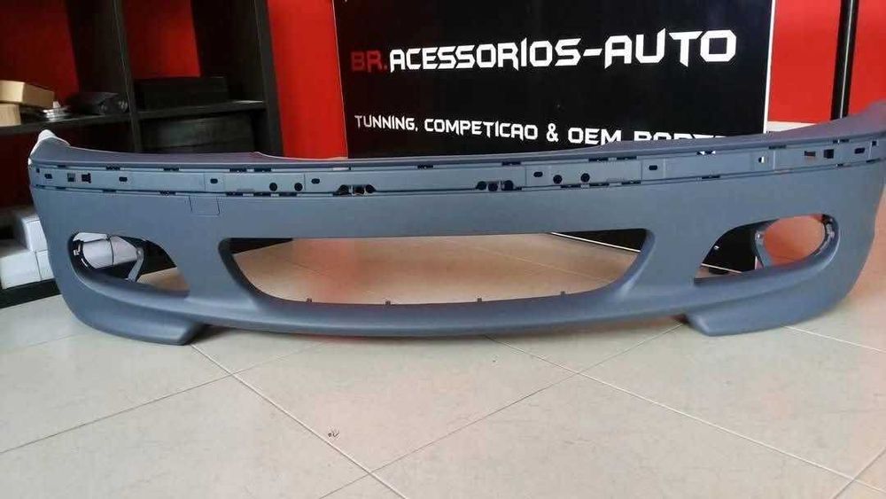 Parachoques Frontal BMW E46 Look M (Inclui Grelhas e Frisos) & Farois Nevoeiro