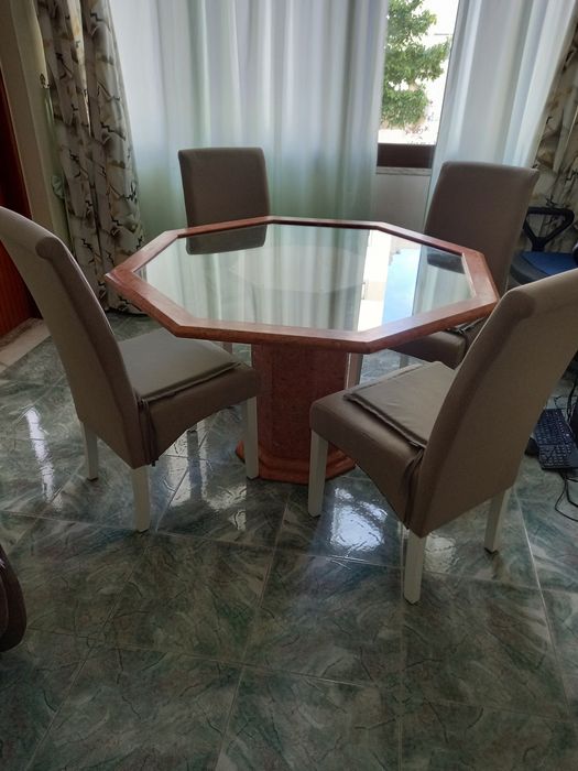 mesa jantar mármore