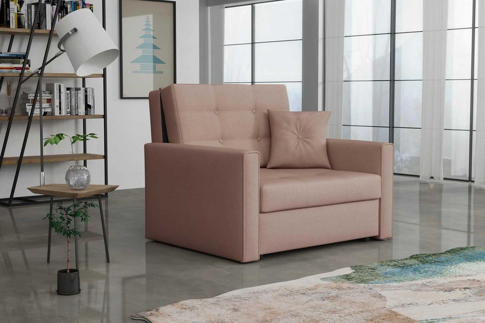 Fotel z funkcją spania Sofa/Kanapa Viva 1 lux Darmowa dostawa