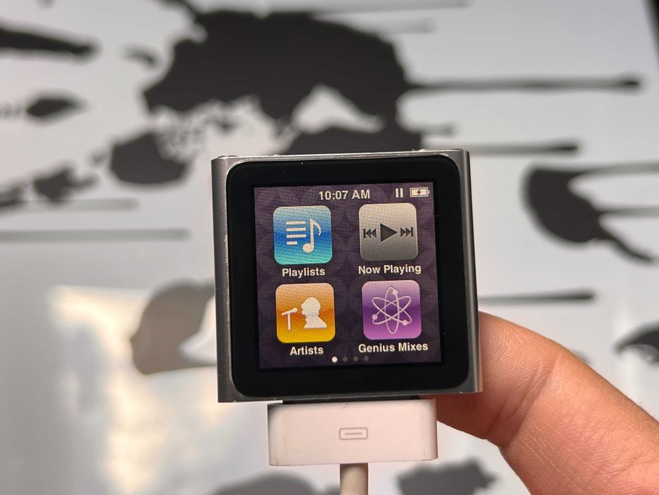 Apple iPod Nano 6 gen A1366 Silver |Classic mini walkman touch 60gb 30 gb mac iphone|