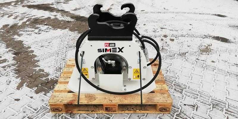 Zagęszczarka Simex PV600 dla koparek 6-12 ton