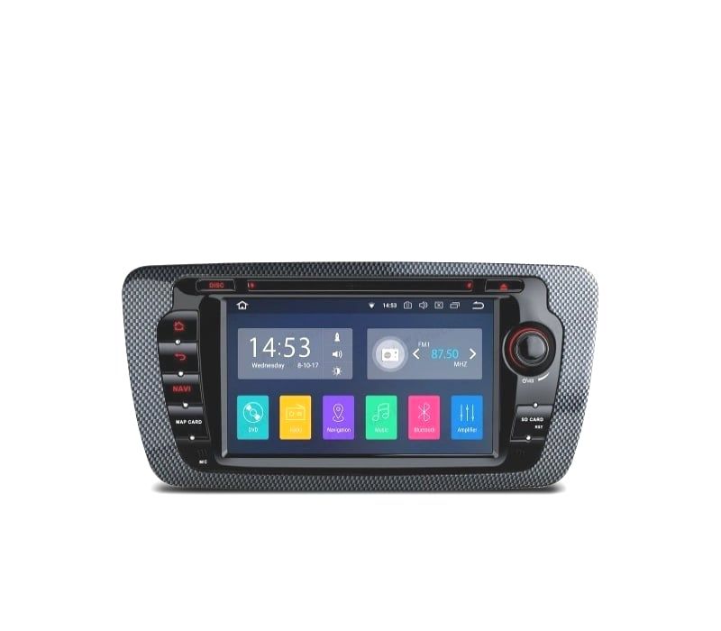 AUTO RADIO GPS LCD TÁCTIL 7" PARA SEAT IBIZA 6J MK4 ANDROID 12 CARPLAY
