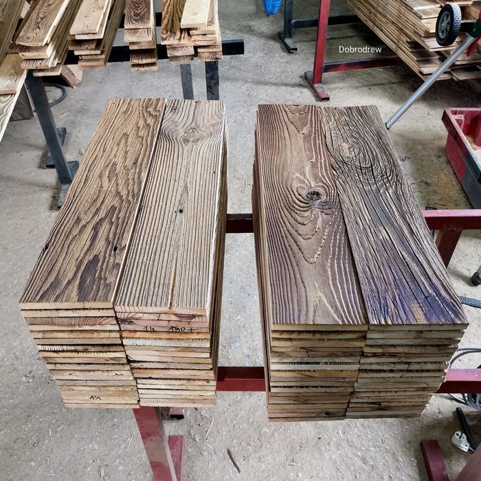 piękne stare drewno deski na ścianę sufit lamele panele styl farmhouse