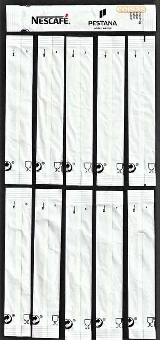 Pacotes de Açúcar - Nescafé 2022, Série Hotel Pestana