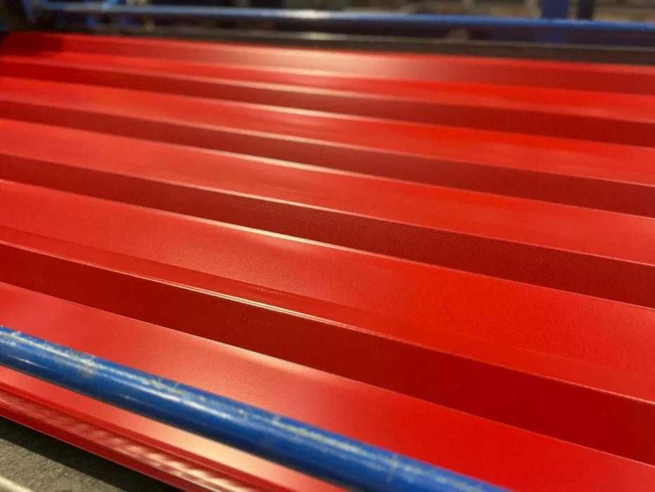 Blacha trapezowa na dachy, ściany, płoty