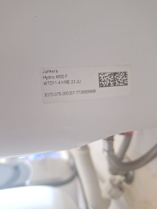 Esquentador junkers/bosh ventilado hydro 4600F