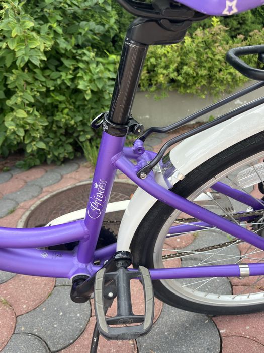 Rower unibike fioletowy damski