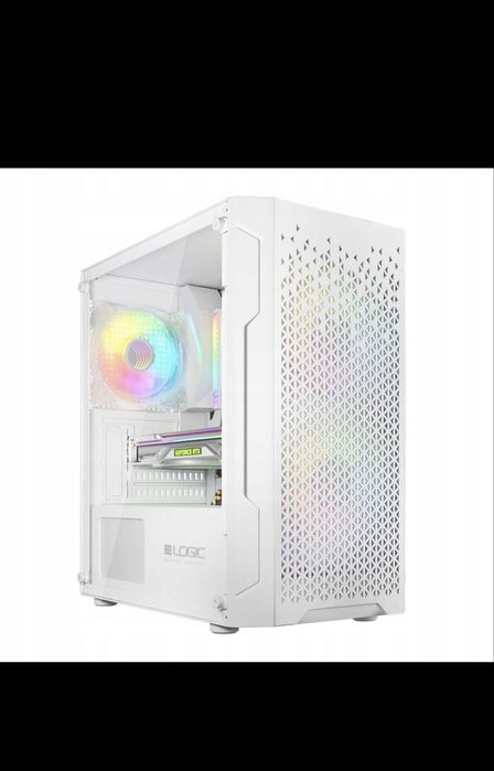 Obudowa pc Logic Concept Aramis argb mini mesh gaming biała