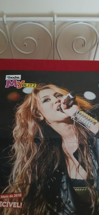 Poster Miley Cyrus  - Lisboa 2010, novo