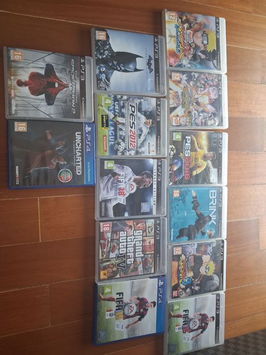 Jogos de ps3 e ps4 usados