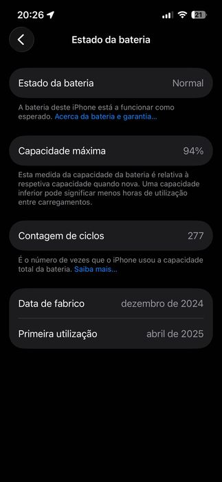 Phone 16e 128GB Preto — | Garantia Apple até 04/2026 | + Capa Qua