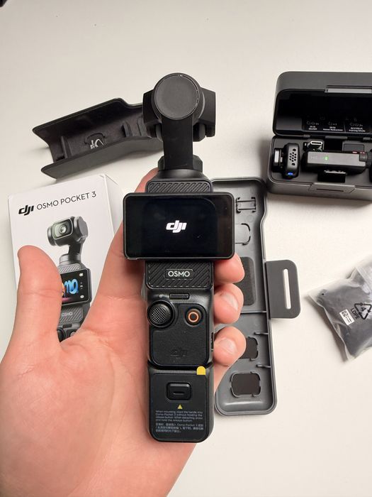 DJI Osmo pocket 3 + Mikrofony