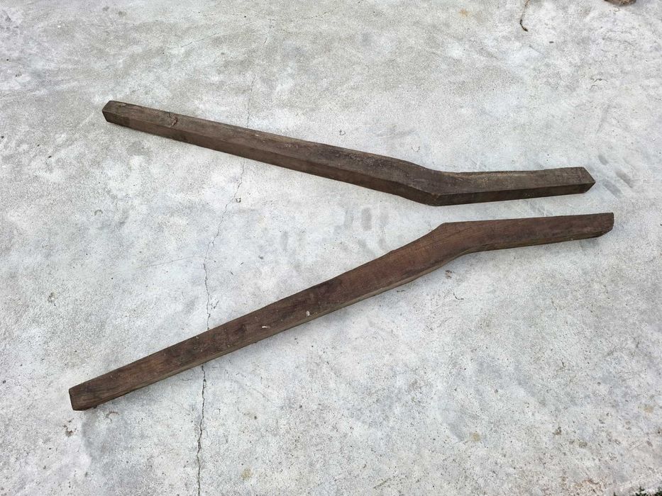 Śnice do wozu konnego Dębowe Impregnowane