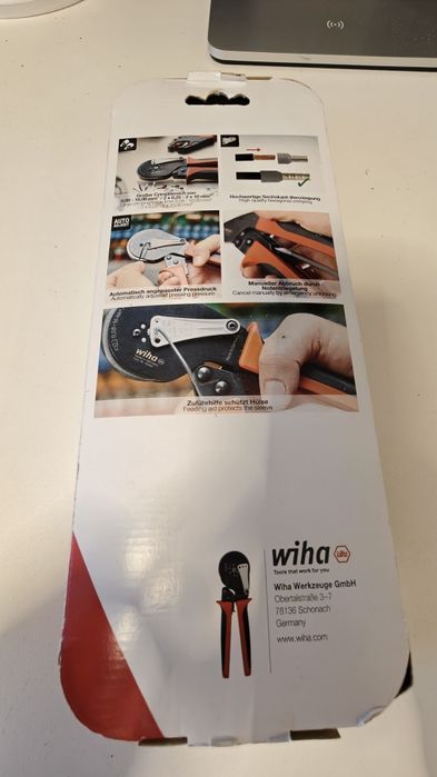 Wiha - Zaciskarka automatyczna do tulejek