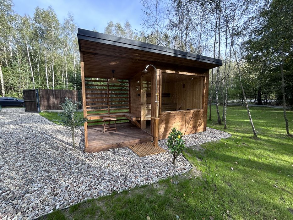 Kontener spa sauna balia jacuzzi kostrukcja stlowa 6m x3m