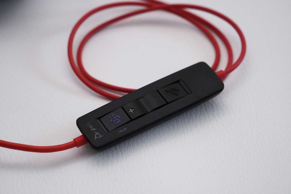 Zestaw słuchawkowy Poly Blackwire 3220 / Home Office / TEAMS / NOWE!