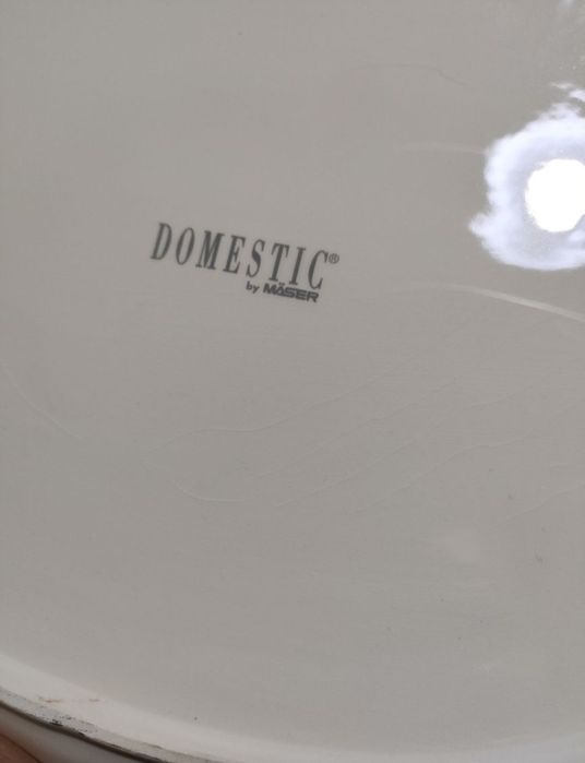 Ceramika ręcznie malowana Domestic by Mäser zestaw