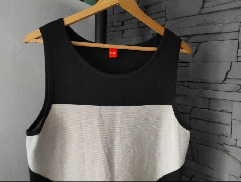 Hugo Boss __ dzianinowa sukienka 100% bawełna