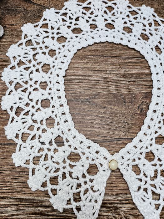 Kołnierzyk, kołnierz, Kołnierzyk bawełniany,  ozdoba