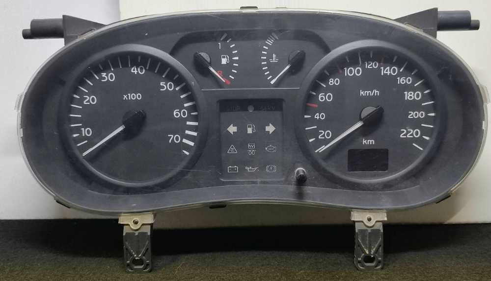 Quadrante / Painel de Instrumentos RENAULT CLIO II Caixa/parte traseira inclinada (SB0/1/2_) ano 1998