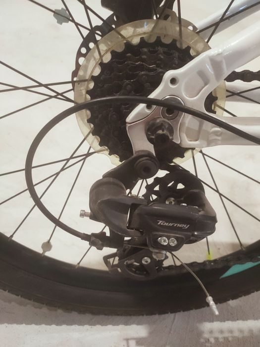 Велосипед MaxxPro 24" 12"(30 см) DAKOTA-21 біло-бірюзовий