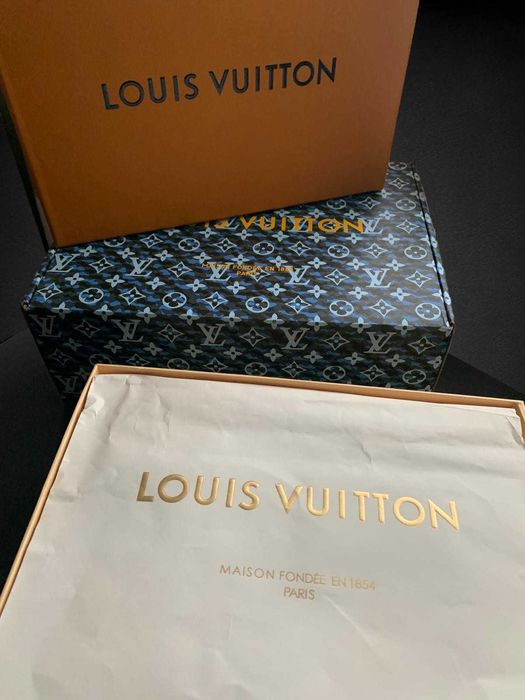 Ténis Louis Vuitton Trainers Black & White