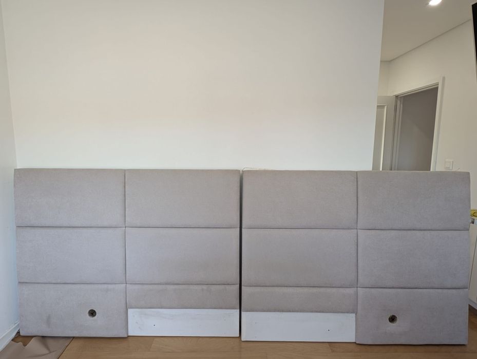 Cabeceira de cama com luz led