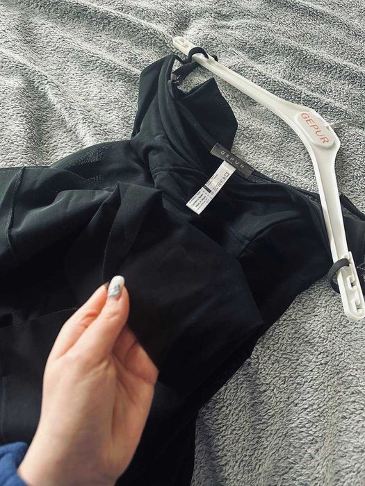 Чорна сукня максі Gepur