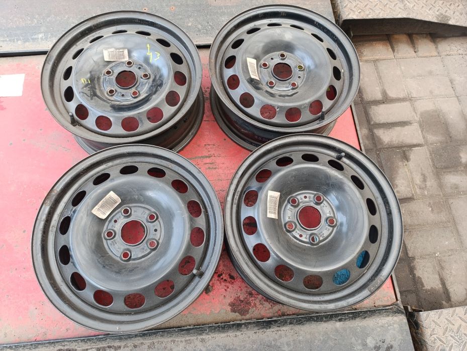5x112 Felgi Stalowe 16 VW GOLF VII VIII T-Roc Skoda Karoq Audi Q2 6JX16 ET43