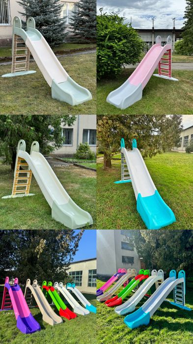 Дитяча гірка 243см та 140см Гірки Doloni / горка / дитячі гірки