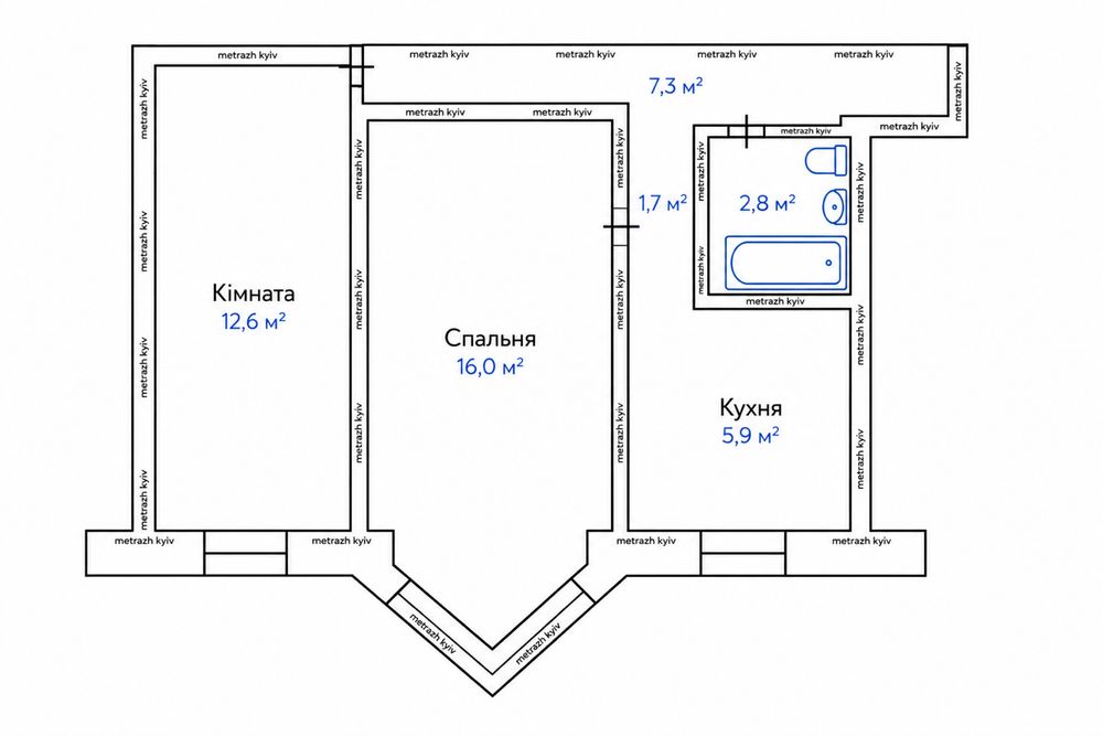 Продаю 2к квартиру з італійським дизайнерським ремонтом в центрі м. Київ Шевченківський р-н