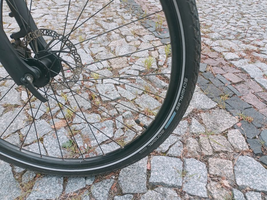 Rower elektryczny riverside 500E na długie wyprawy