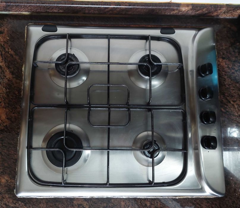 Placa a gás Indesit PIM 640S (IX)