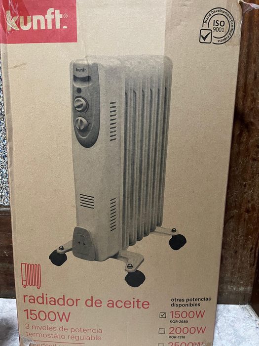 Aquecedor a Óleo Kunft 1500W KOR-2689 - Seminovo