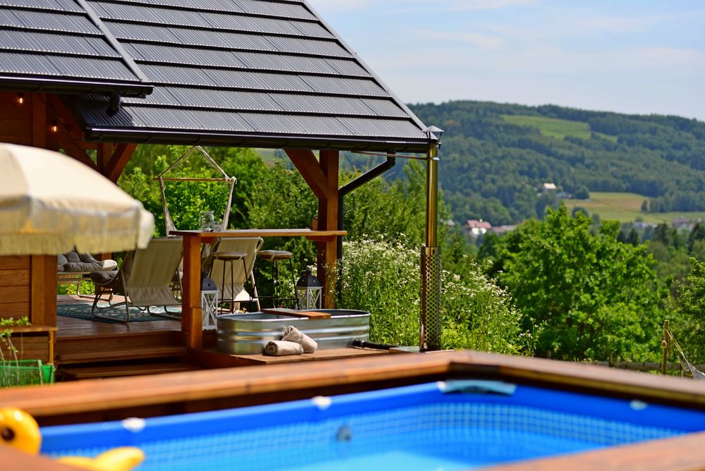 Domek MYCHATKA z pięknym widokiem! Gorąca balia w cenie!