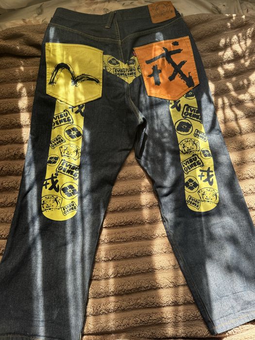 Джинсы evisu ивису