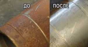 Преобразователь ржавчины  удалитель ржавчины промышленный для  корабелей    Descaler Liquid 555 Греция