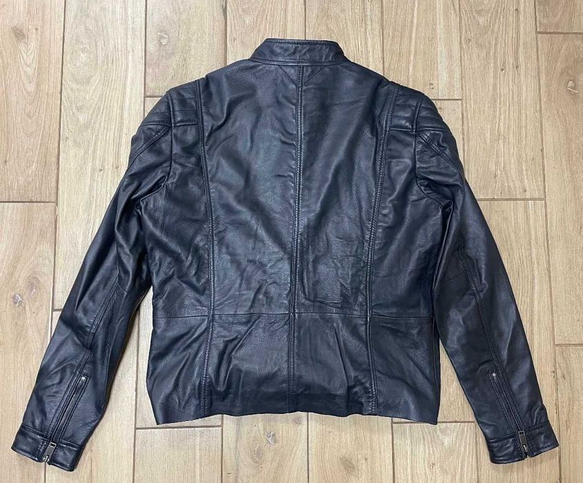 Lee Cooper kurtka męska 100% skóra owcza r. L model BRANDO kolor Navy