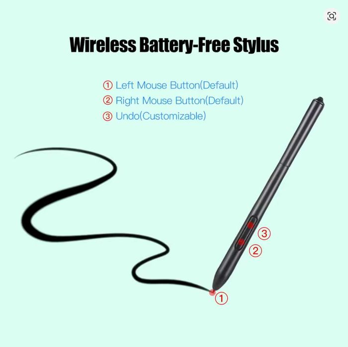 Профессиональный графический планшет 10x6 дюймов